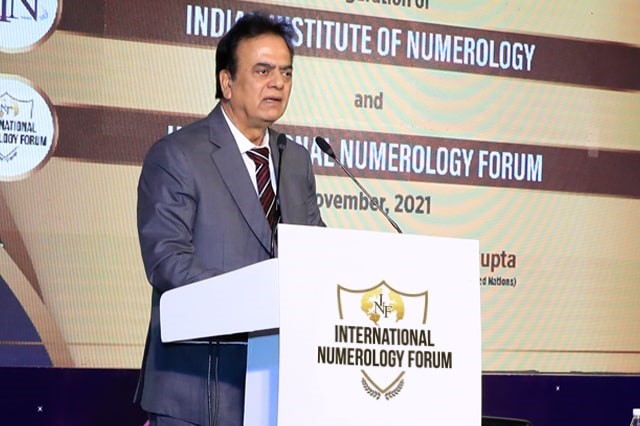 International Numerology Forum Inauguration Speech by Dr. J C Chaudhry